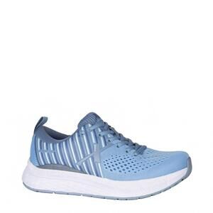 NEW XELERO women's steadfast shoe in light blue/white